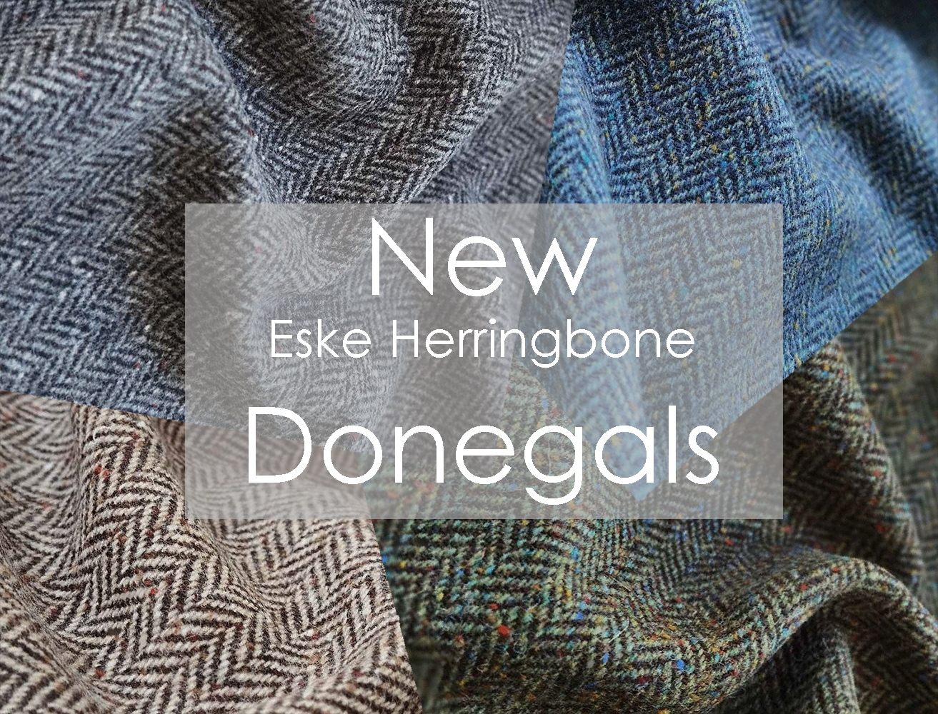 New Eske Donegal Tweeds